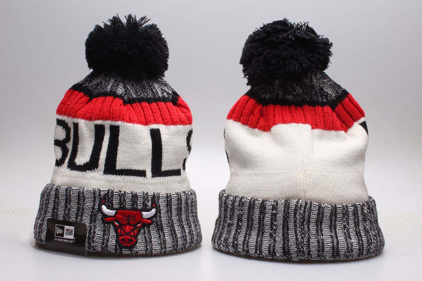 2020 NBA Chicago Bulls 3 Beanies